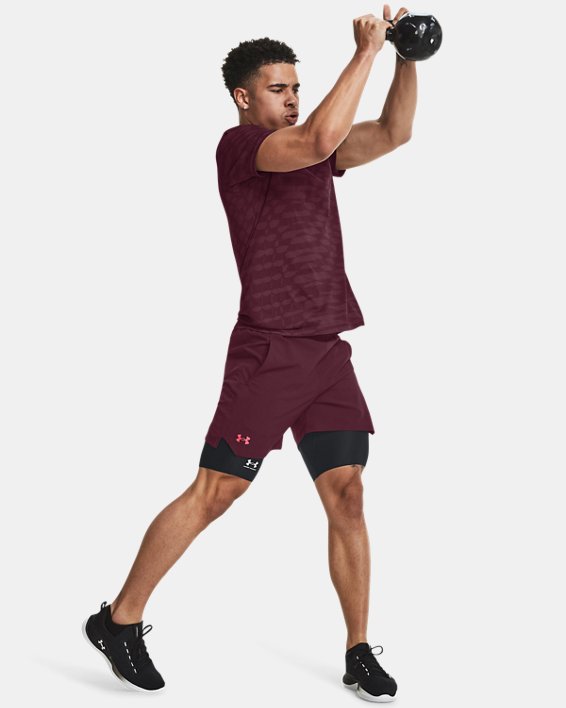 Men's UA Vanish Woven 6" Shorts in Maroon image number 2